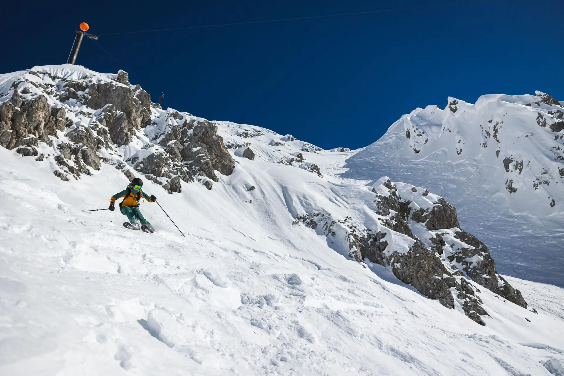 Nordkette Skiing / Freeriding| © Innsbruck Tourismus / Eye5 - Jonas Schwarzwälder